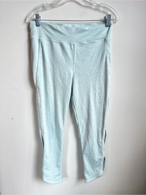 Mint Blue Free People Movement Infinity Cropped Capri Leggings Yoga Pants- Large